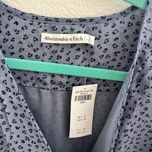 Abercrombie & Fitch Blue bodysuit blouse